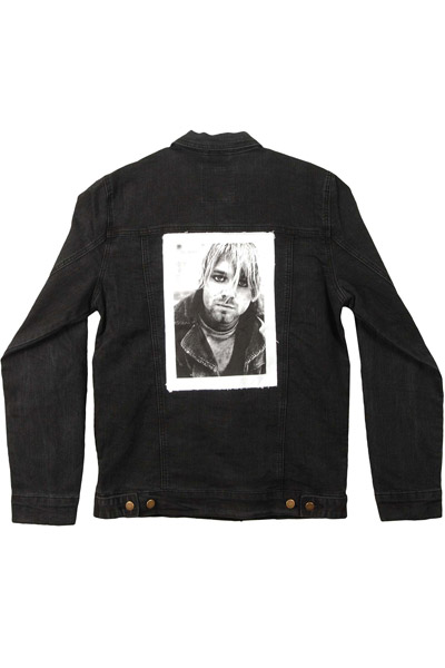 NIRVANA Kurt Photo Patch Denim Jacket