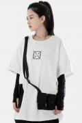 吉業重工(よしわざじゅうこう) ツートーンポケットTシャツ WHITE