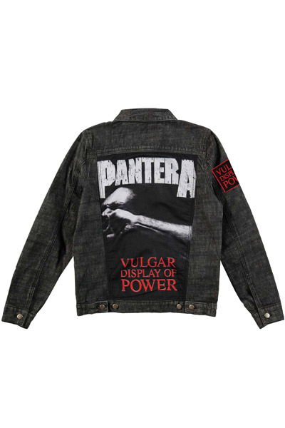 PANTERA Pantera-Vulgar Seal-Denim Jacket-