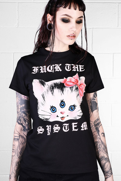 DISTURBIA CLOTHING SYSTEM TIE BACK TOP