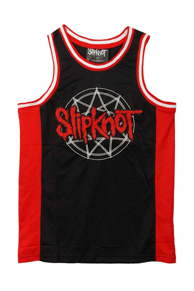 SLIPKNOT Embroidered and Applique-Authentic Basketball Jersey