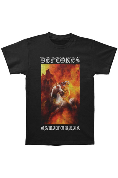 DEFTONES California Rider-Black t-shirt