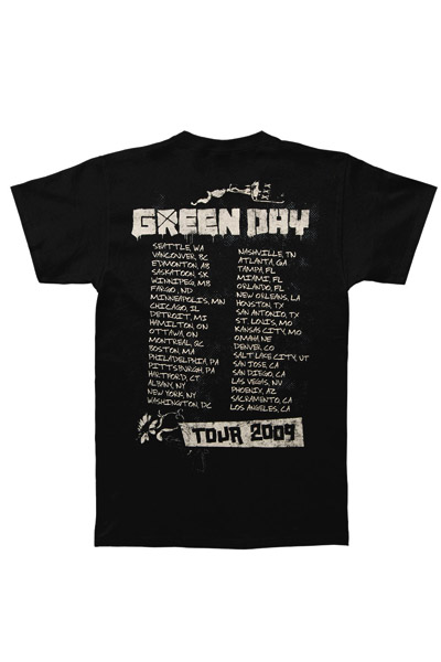 Green Day 来日公演ツアーTシャツ S 祝来日】グリーン・デイ × VERDYコラボTシャツ2/21より発売