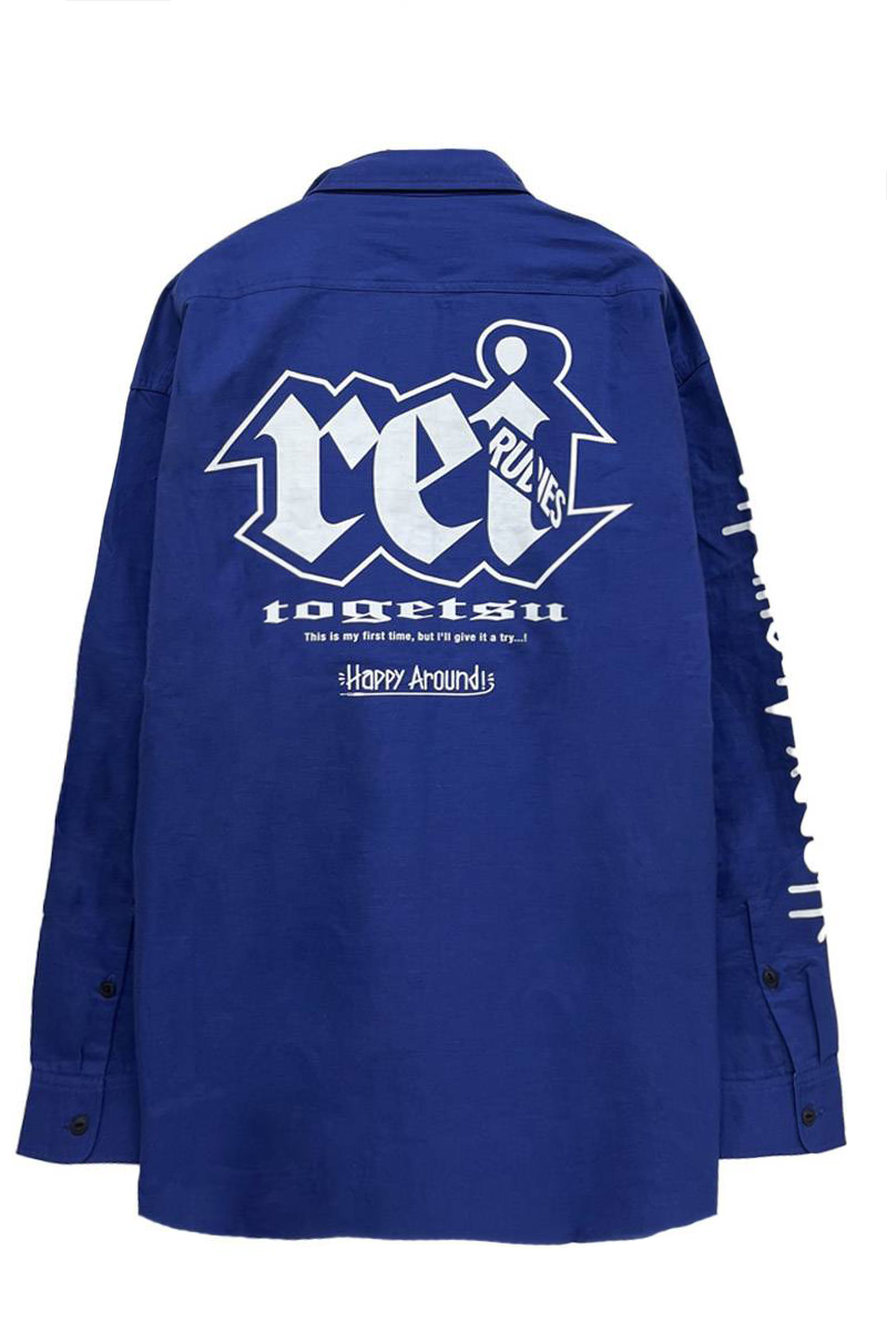 渡月 麗×RUDIE'S コラボ 限定 L/S シャツ / ロックファッション