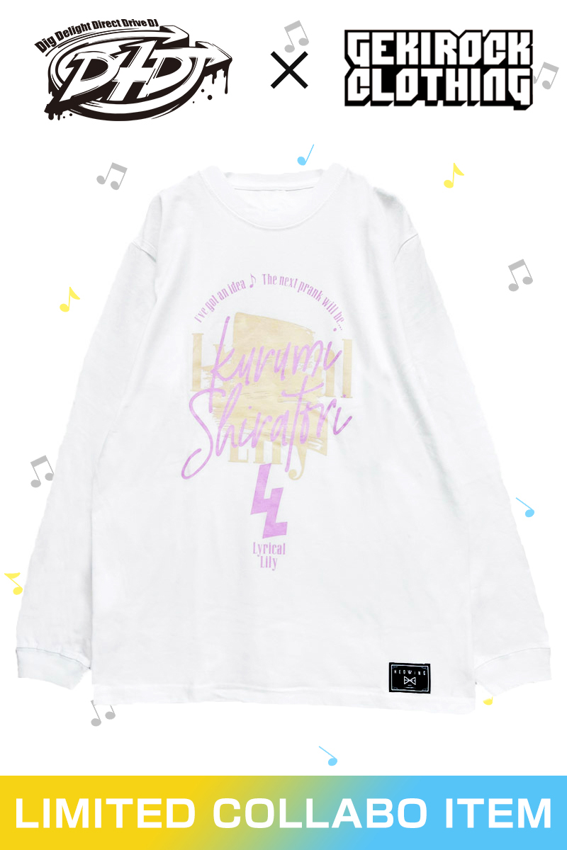 【予約商品】白鳥 胡桃×HEDWiNG コラボ 限定 L/S Tシャツ