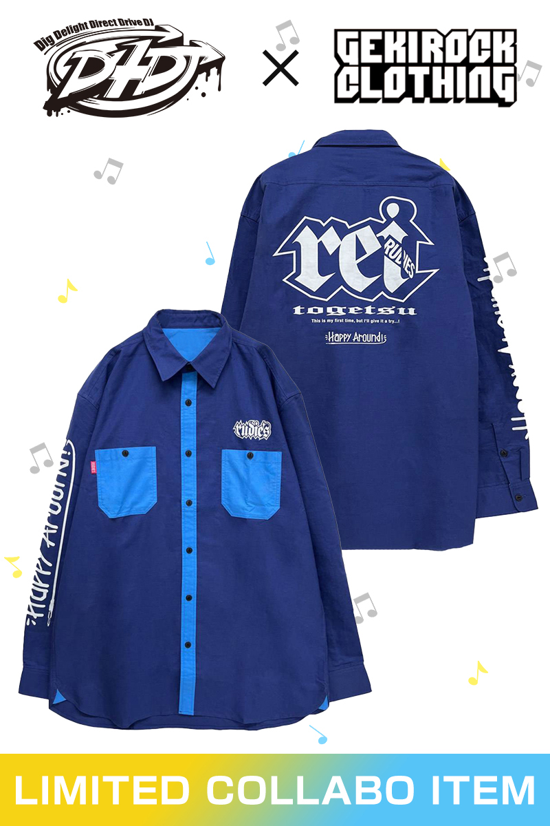 渡月 麗×RUDIE'S コラボ 限定 L/S シャツ