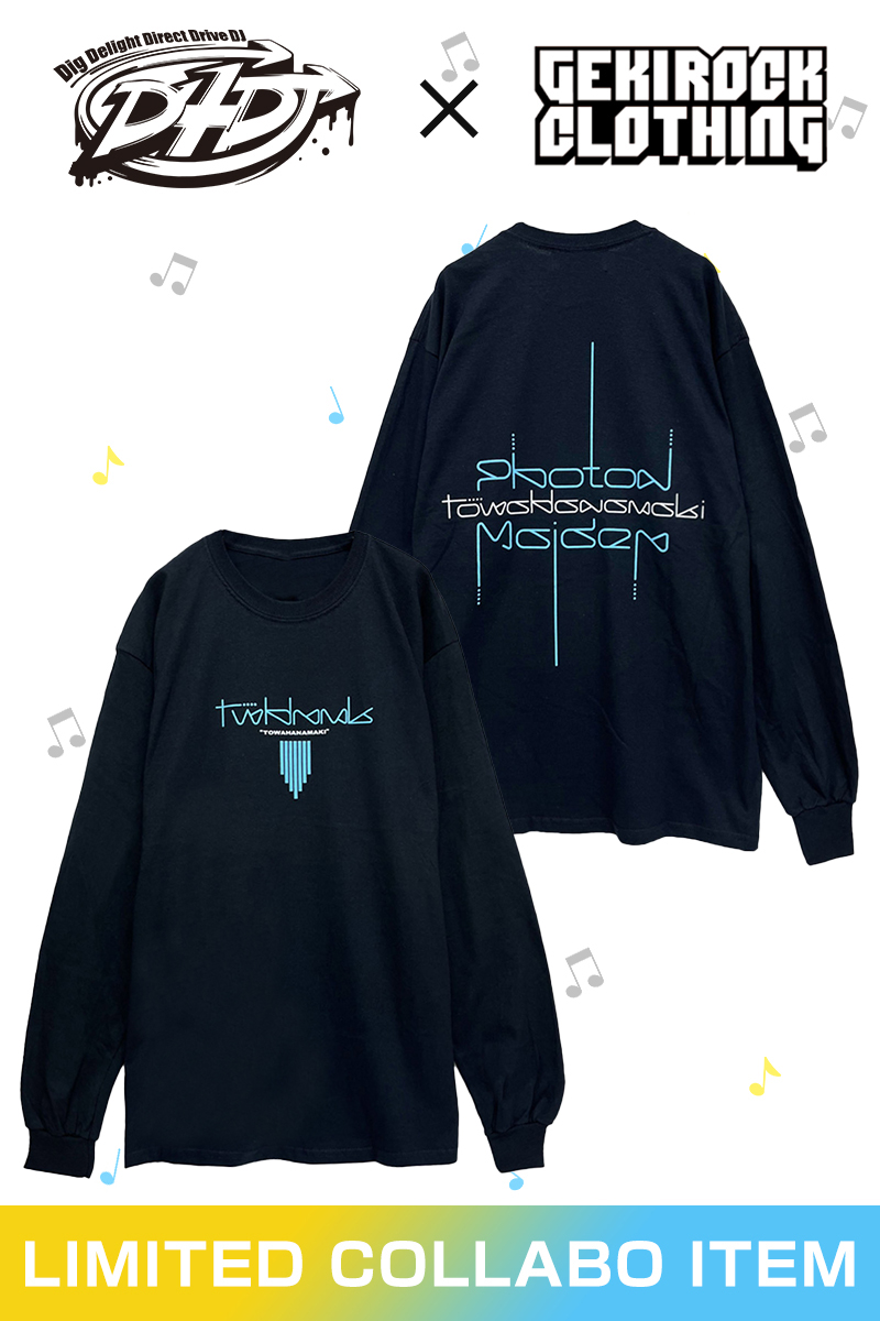 花巻 乙和×DI:VISION コラボ 限定 L/S Tシャツ