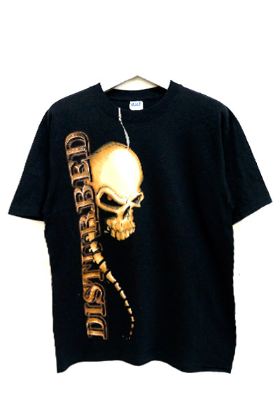 DISTURBED Spine Skull t-shirt