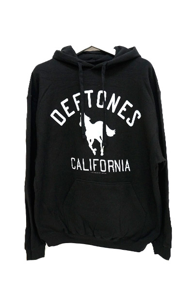 DEFTONES Classic Pony-Black Hooded Sweatshirt