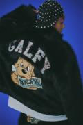 【予約商品】GALFY(ガルフィー)お金大好きファーブルゾン - Black