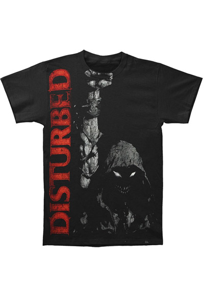 DISTURBED Up Your Fist T-Shirts RED