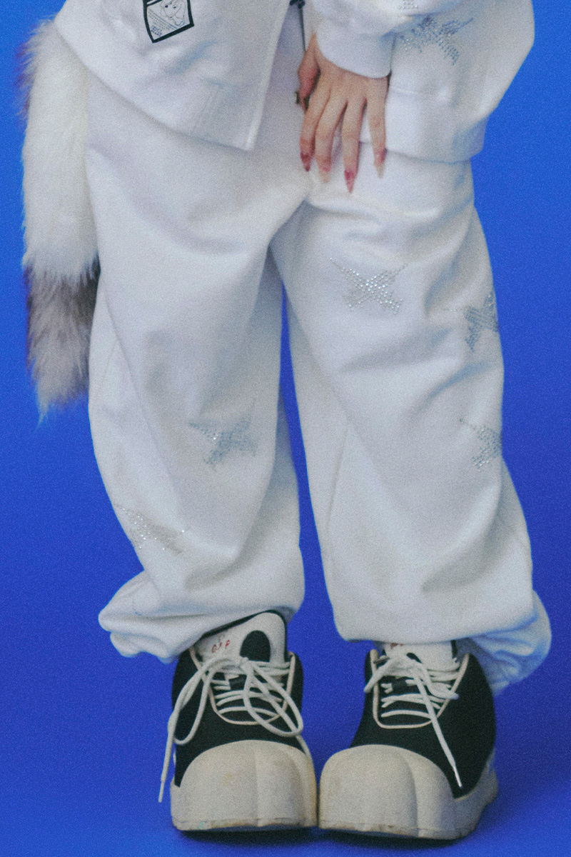GALFY(ガルフィー)ピカピカ注射器犬パンツ - O.White