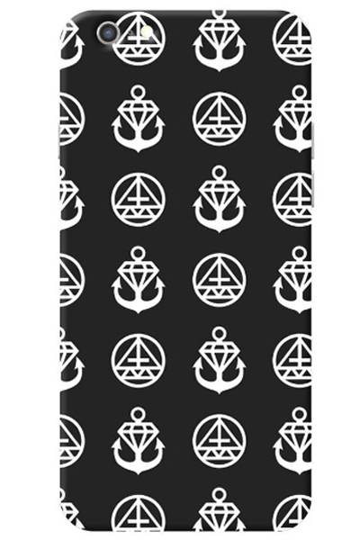 STAY SICK CLOTHING New Symbol Logo Black Iphone 6 Case