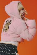 【予約商品】GALFY(ガルフィー)ギャルもこふわブルゾン - Pink