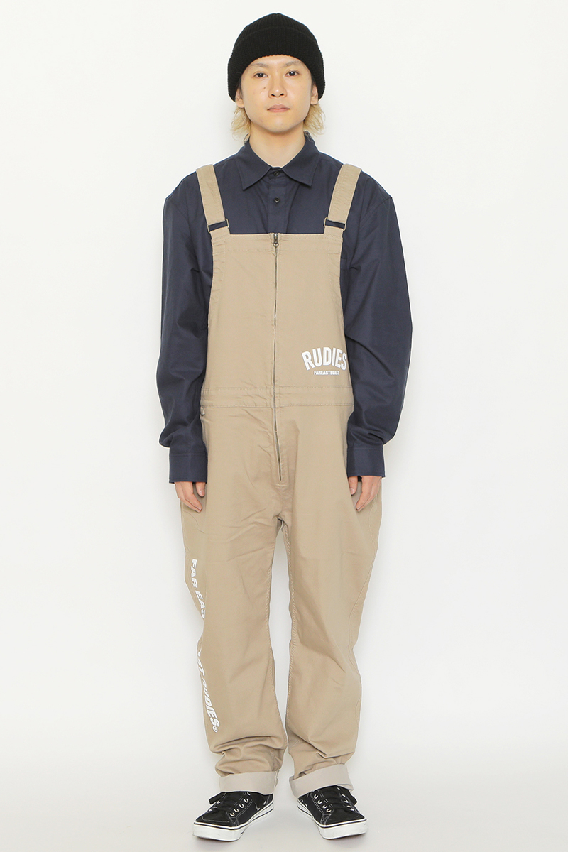 RUDIE'S (ルーディーズ) PHAT OVERALL BEIGE