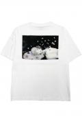 FACT101(ファクト・イチマルイチ) 『虚無』 ビッグシルエットTシャツ WHITE