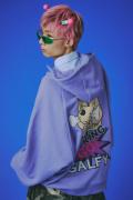 【予約商品】GALFY(ガルフィー)LFG!! ジップパーカー - Purple