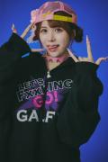 【予約商品】GALFY(ガルフィー)LFG!! ジップパーカー - Black