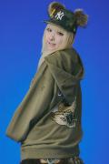 【予約商品】GALFY(ガルフィー)お金大好きパーカー - Khaki