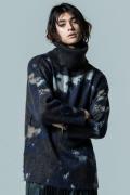 glamb (グラム) GB0323/KNT03 : Watercolor Turtle Knit / ウォーターカラータートルニット Purple