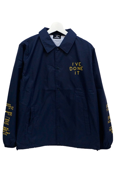 Subciety (サブサエティ) COACH JACKET-THE FACTS:- NAVY