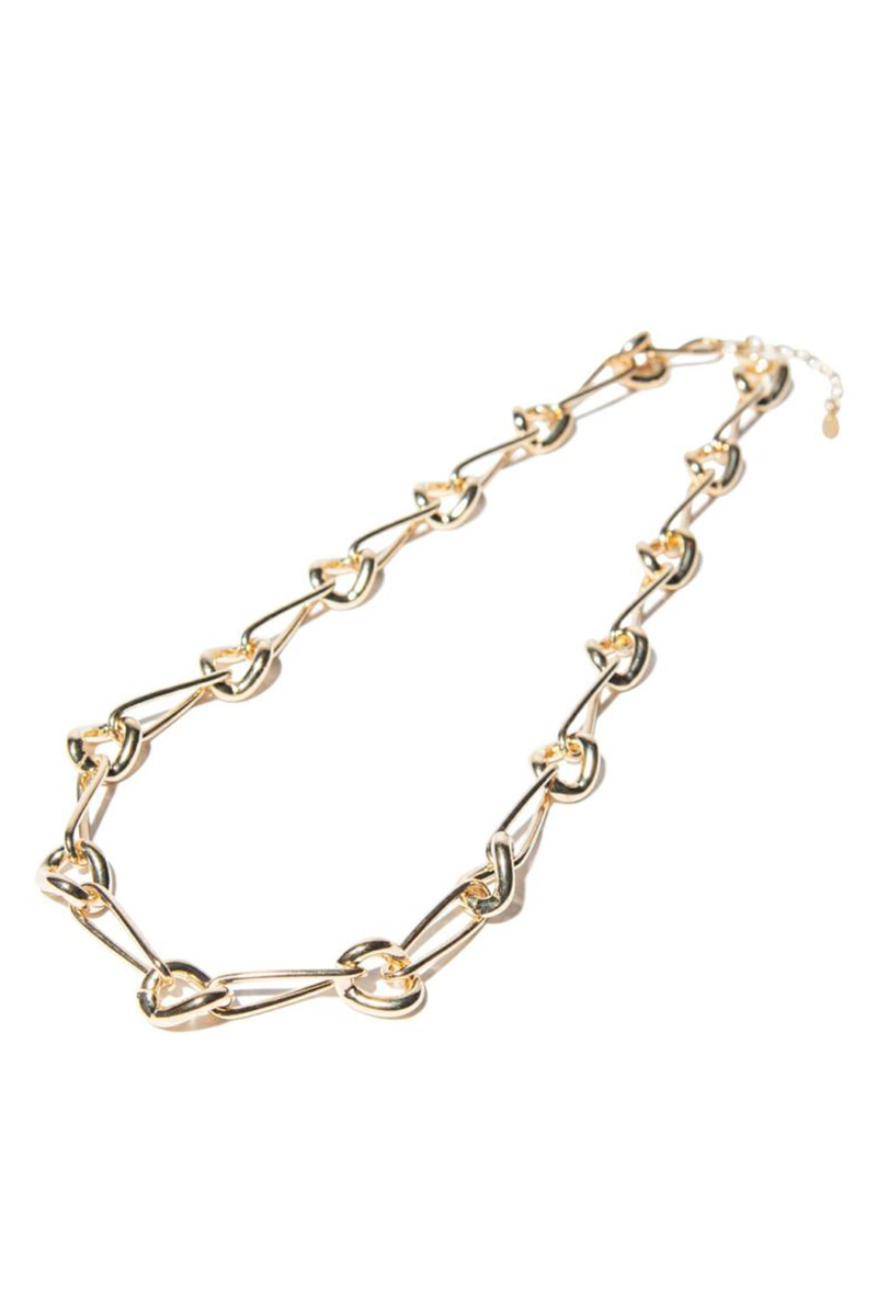 glamb (グラム) GB0323/AC12 : Pin Chain Necklace / ピンチェーンネックレス Gold