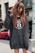 REBEL8 EIGHTH PULLOVER HOODIE BLACK