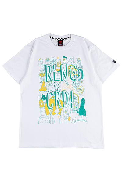 ROLLING CRADLE MONSTER TEE/White