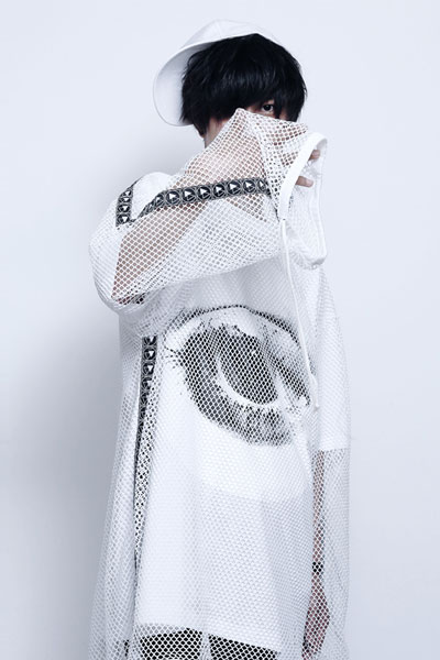 SILLENT FROM ME MIST -Wide Mesh Pullover- WHITE