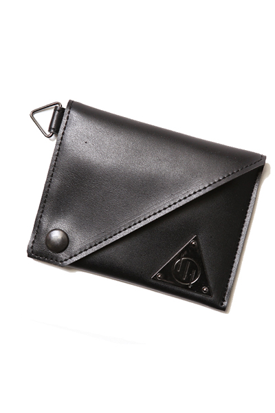 SILLENT FROM ME RICH -Card Case- BLACK/BLACK