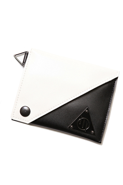 SILLENT FROM ME RICH -Card Case- BLACK/WHITE