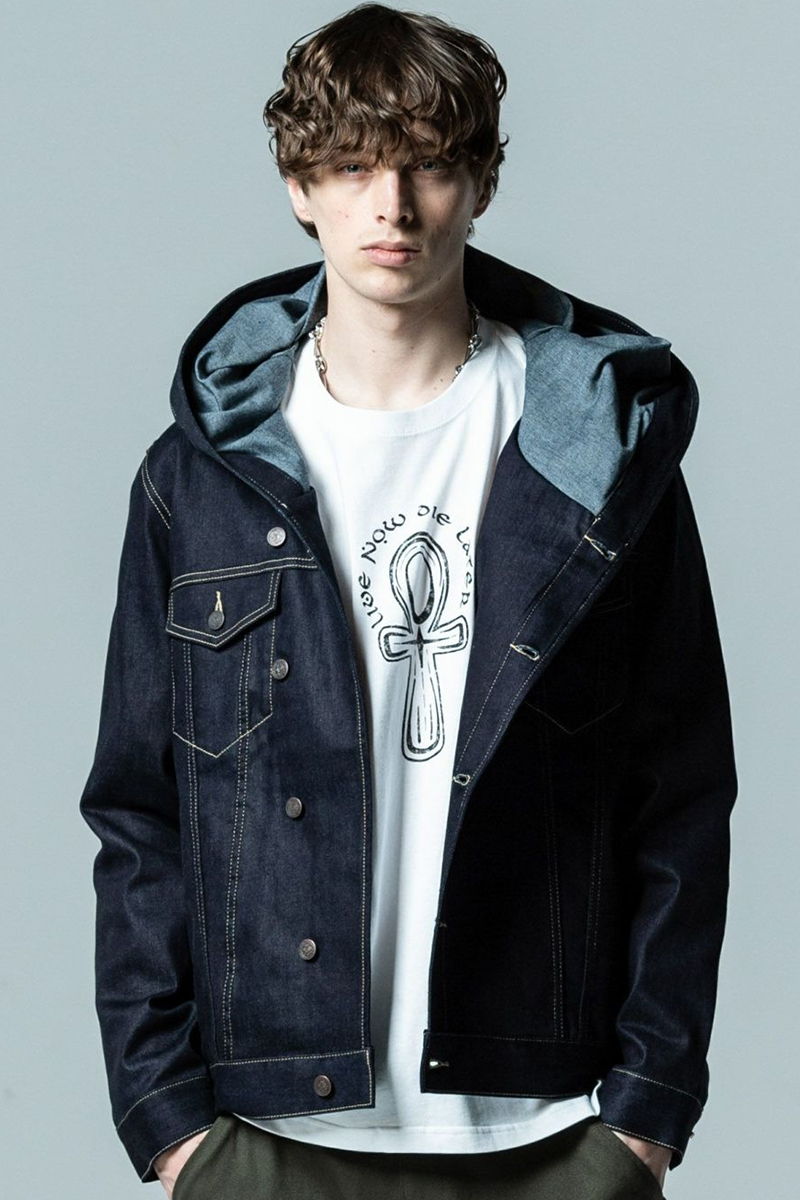 glamb (グラム) GB0323/JKT18 : Carol Denim JKT INDIGO
