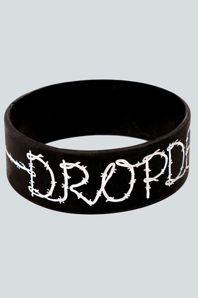 DROP DEAD CLOTHING Fenced-in Wristband