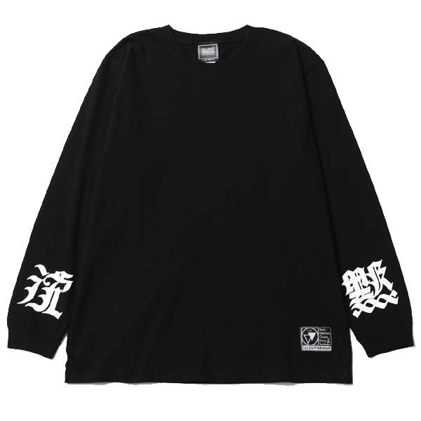 SILLENT FROM ME 沈黙・不穏 -Loose Long Sleeve- BLACK