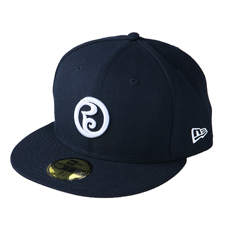 ROLLING CRADLE NEW ERA CAP 59FIFTY-CIRCLE LOGO- / NAVY