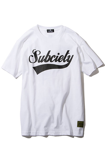 Subciety GLORIOUS S/S - WHITE/BLACK