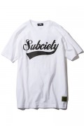 Subciety GLORIOUS S/S - WHITE/BLACK