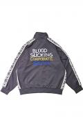 TOY MACHINE (トイマシーン) BLOOD SUCKING SCUM TRACK JACKET CHARCOAL
