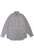 TOY MACHINE (トイマシーン) MULTI POCKET BIG SHIRTS BLACK