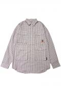 TOY MACHINE (トイマシーン) MULTI POCKET BIG SHIRTS BEIGE