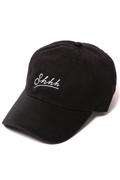 SILLENT FROM ME WHISPER -Polo Cap- BLK
