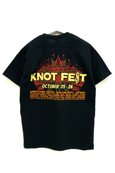 SLIPKNOT Knotfest-Brain Ripper-Black t-shirt / ロック SLIPKNOT Knotfest-Brain Ripper-Black t-shirt / ロック