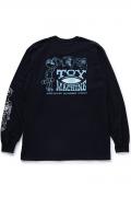 TOY MACHINE (トイマシーン) NEW CHARACTERS LONG TEE BLACK