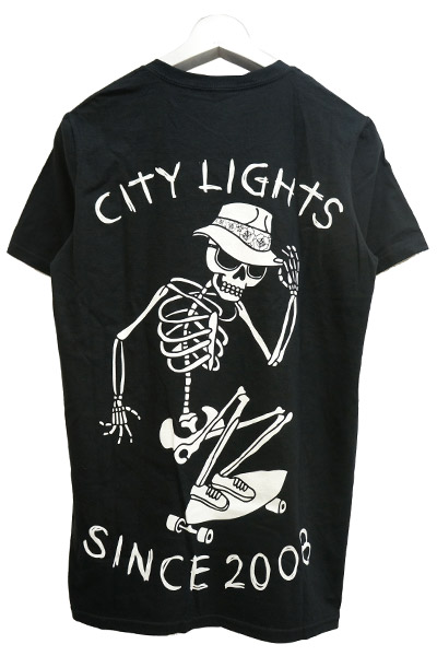 CITY LIGHTS Skeleton T-shirt