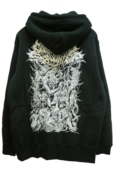 Gluttonous Slaughter (グラトナス・スローター) Gluttonous Creatures HOODIE BLACK