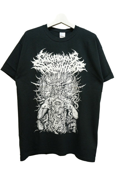 Gluttonous Slaughter (グラトナス・スローター) Infected Jesus TEE BLACK