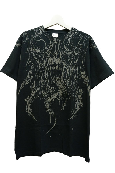 Gluttonous Slaughter (グラトナス・スローター) Maw of Necrosis TEE GRAY