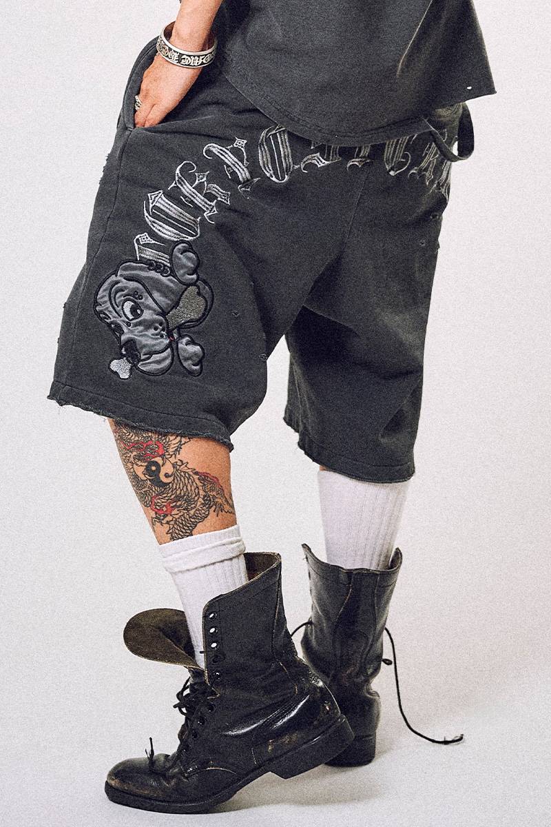 【予約商品】GALFY(ガルフィー)闇に還りしショーパン - Ink Black