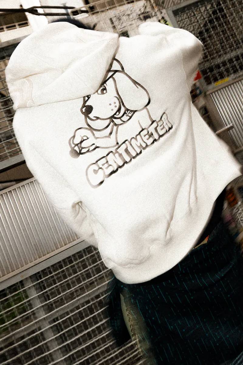 CENTIMETER×GALFY (ガルフィー) zip hoodie - Gray