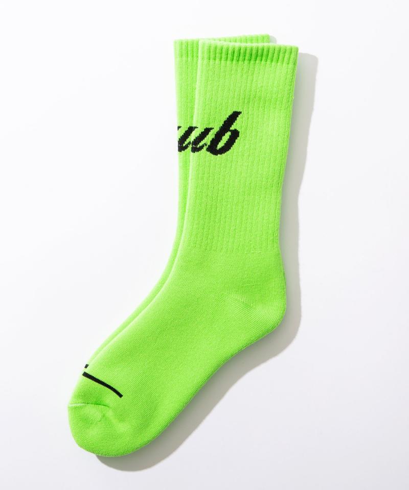 Subciety (サブサエティ) NEON SOCKS GREEN